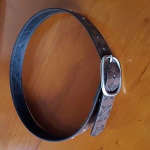 RELIC Geo Flower Reversable Black/Brown Belt